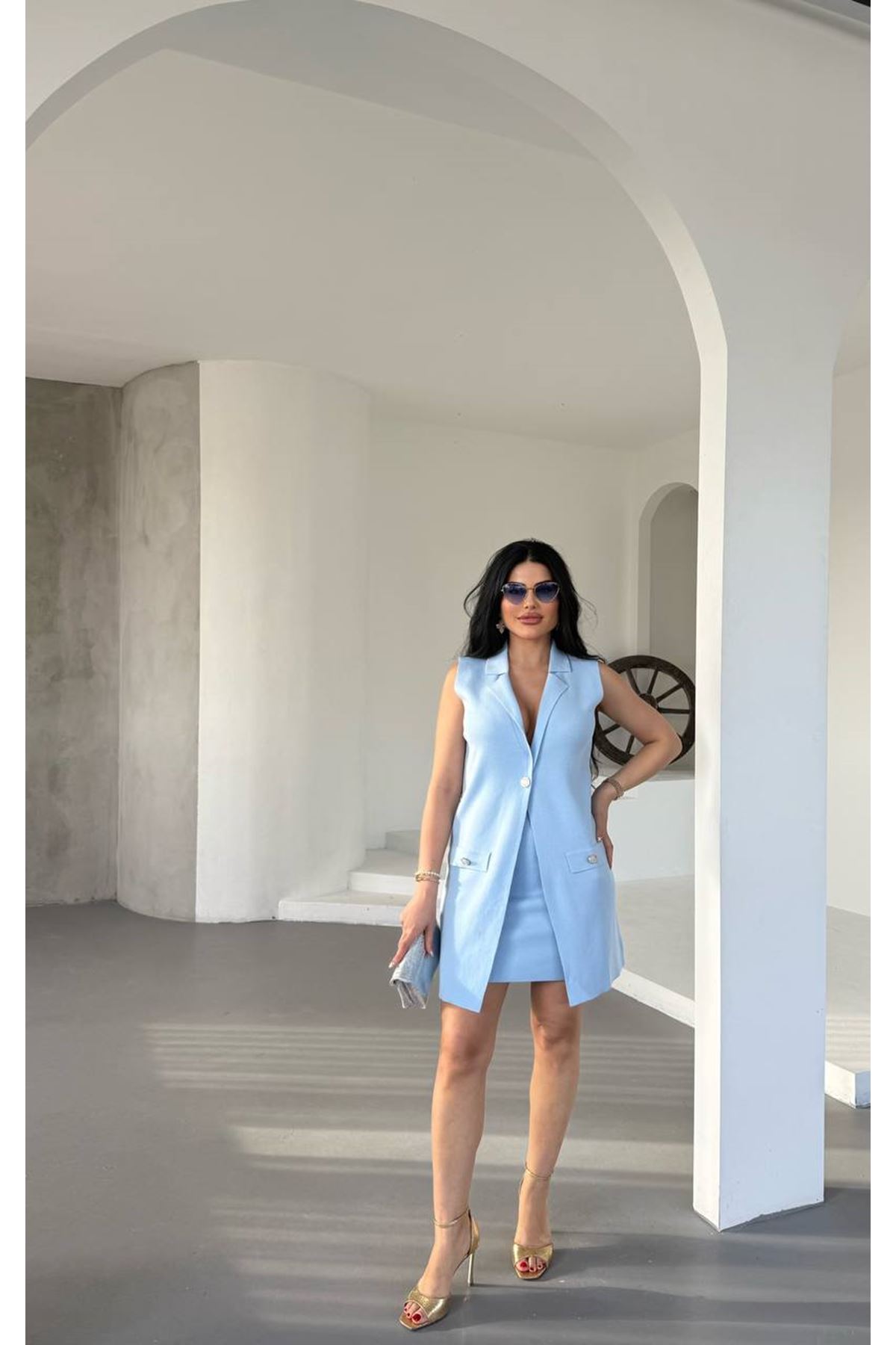 Pamuklu Yazlık Triko Takım