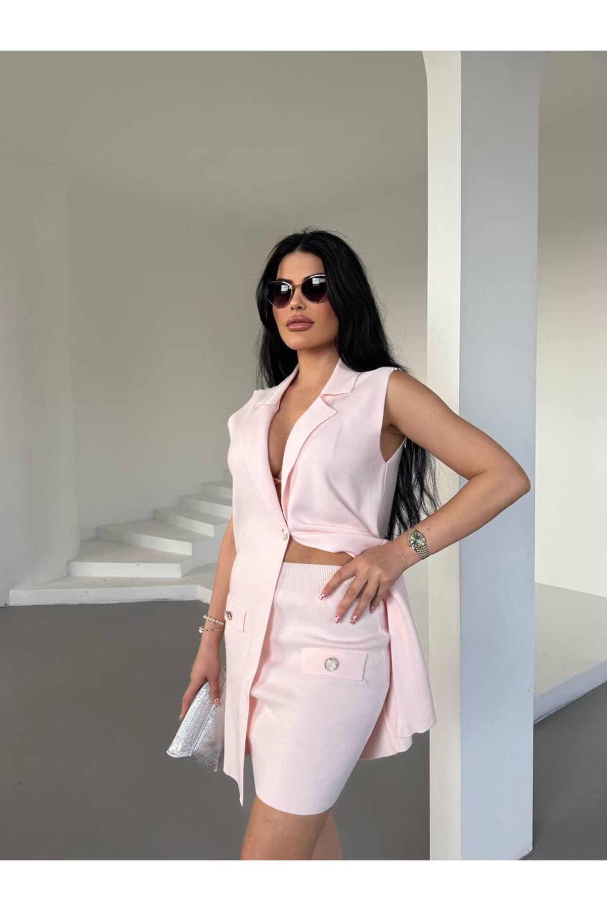 Pamuklu Yazlık Triko Takım