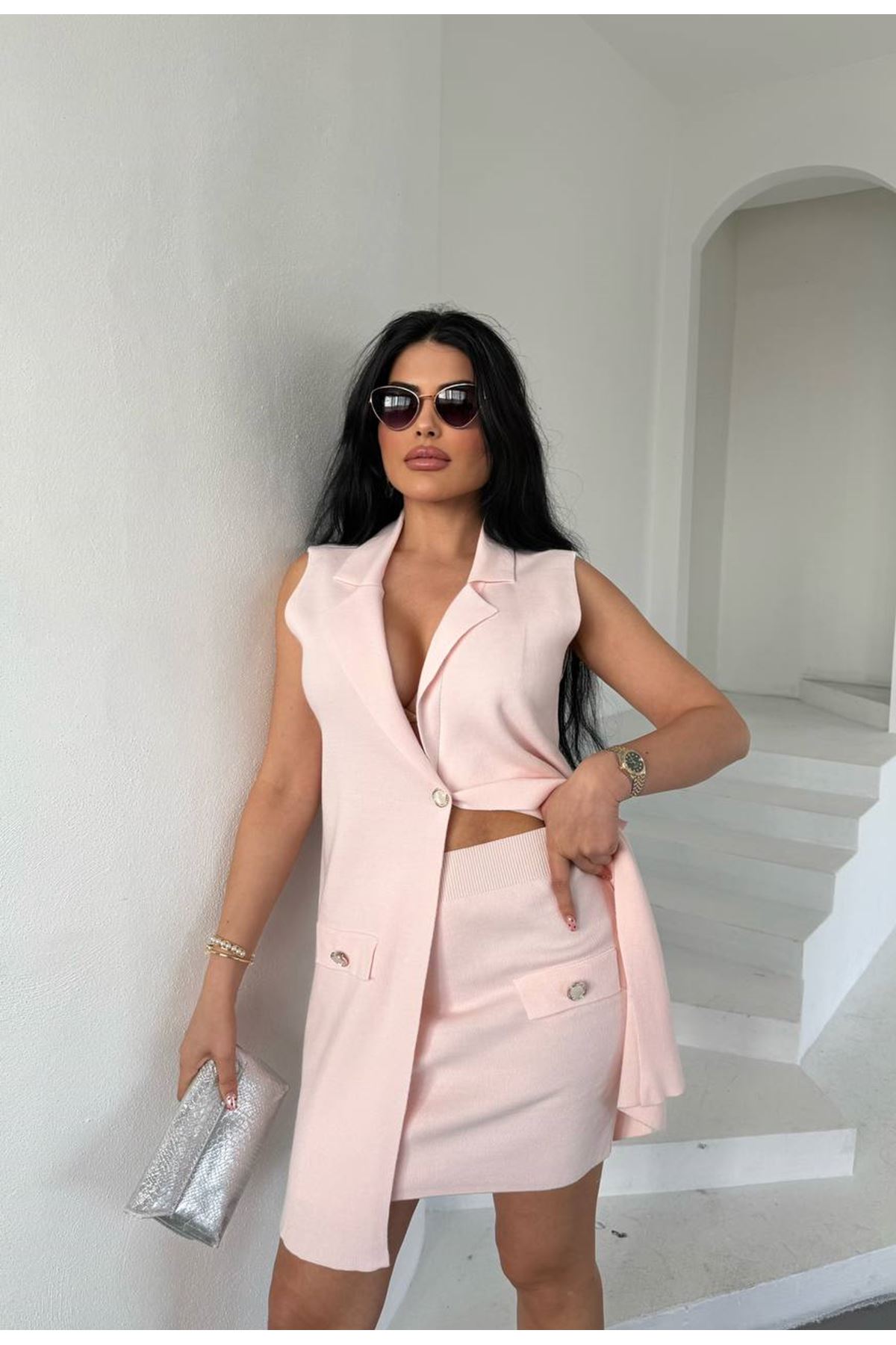 Pamuklu Yazlık Triko Takım