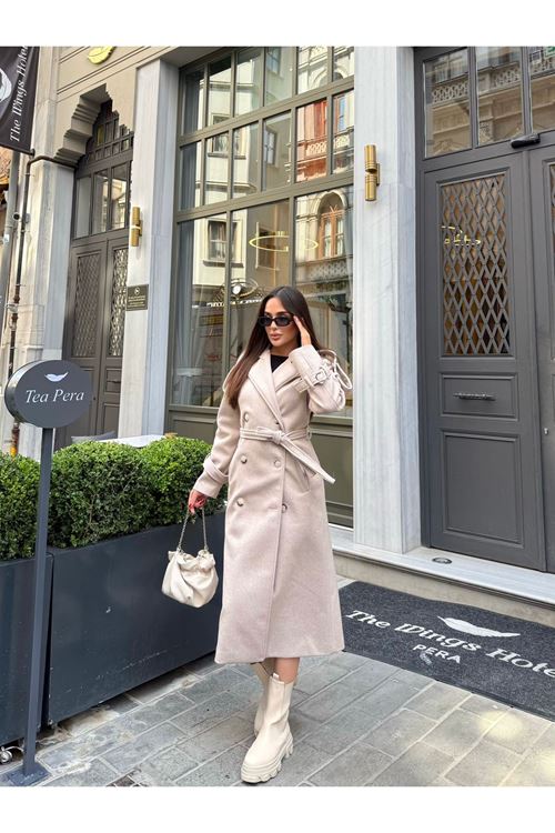 Bayan Uzun Kaşe Kaban