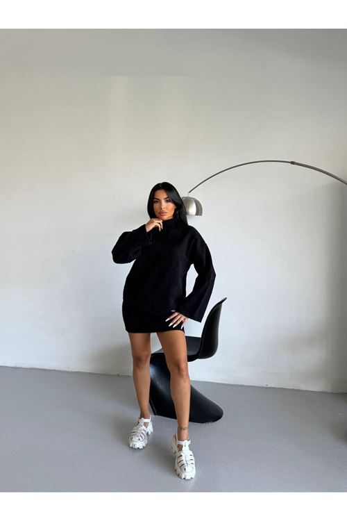 Triko Sakal ip Etekli Takım