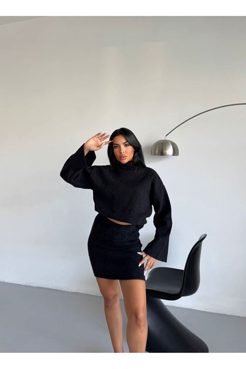 Triko Sakal ip Etekli Takım