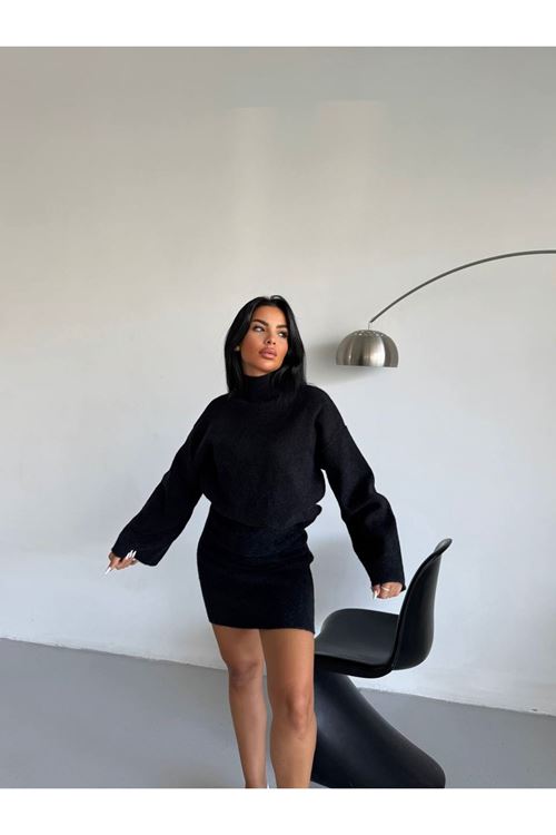 Triko Sakal ip Etekli Takım