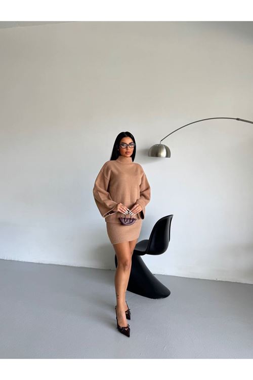 Triko Sakal ip Etekli Takım