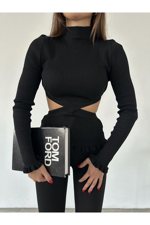 YARIM BOĞAZLI BAYAN BLUZ