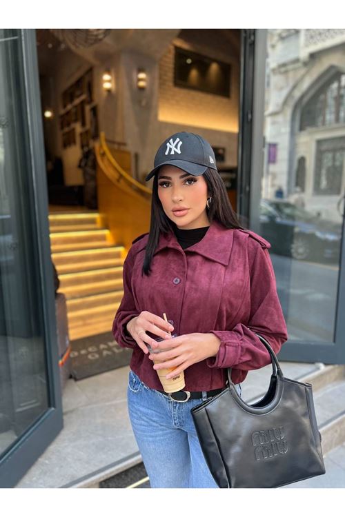 Düğmeli Apoletli Ceket