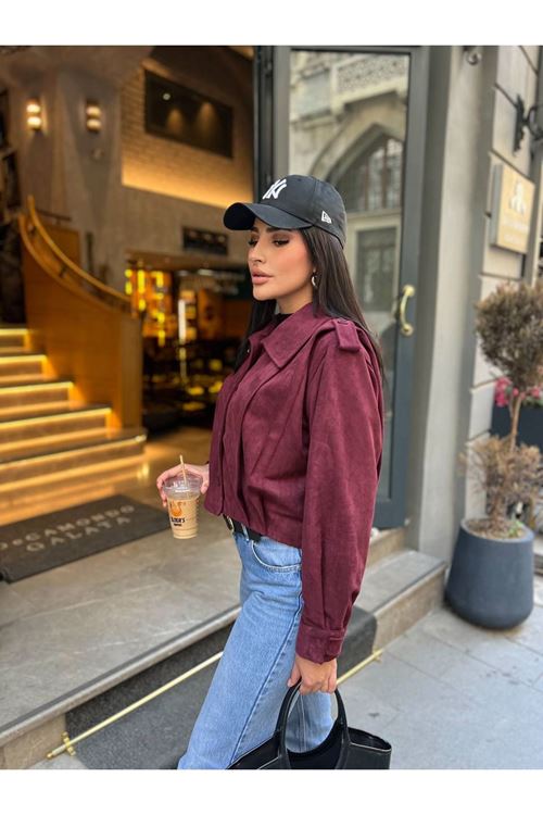 Düğmeli Apoletli Ceket