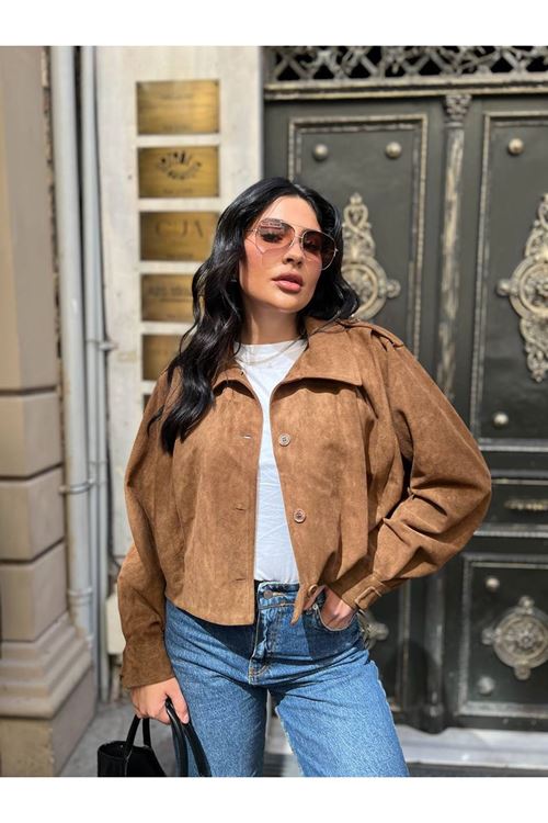 Düğmeli Apoletli Ceket