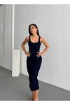 Bodycon Denim Pencil Dress
