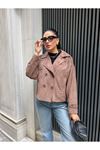 Süet Blazer Ceket