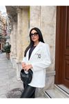 Tek Düğmeli Şık Blazer Ceket