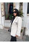 Tek Düğmeli Şık Blazer Ceket